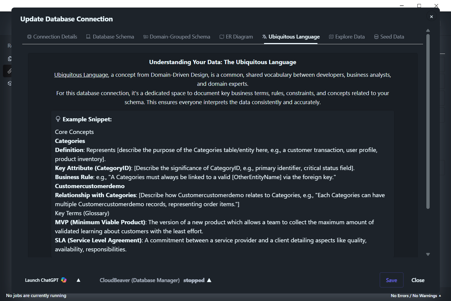 Ubiquitous Language documentation