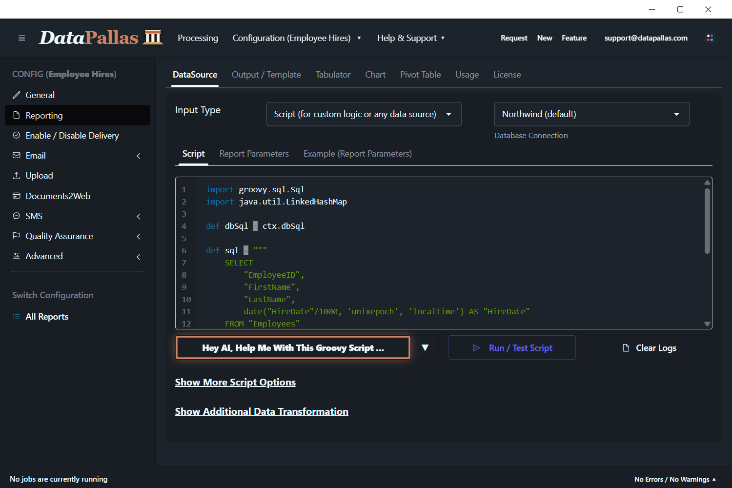Scripted Datasource - DataPallas (updated -dp)
