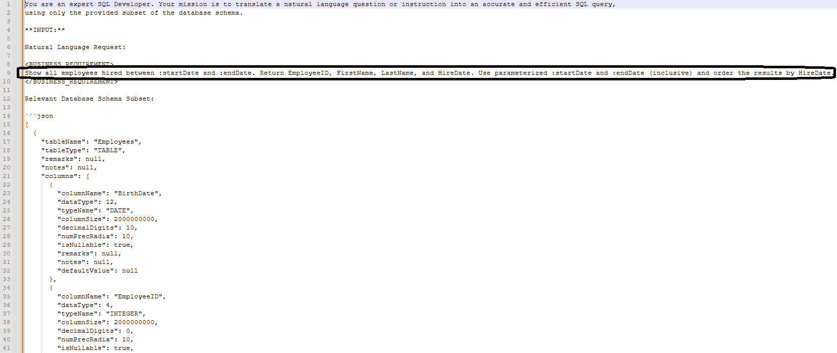 AI Generate SQL Query - DataPallas