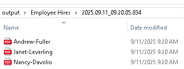AI Driven Report Execution Output Files - DataPallas